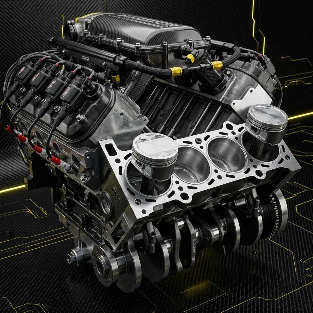 Motor parçaları görseli